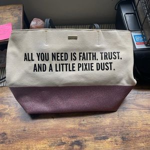 Kate spade disney canvas tote